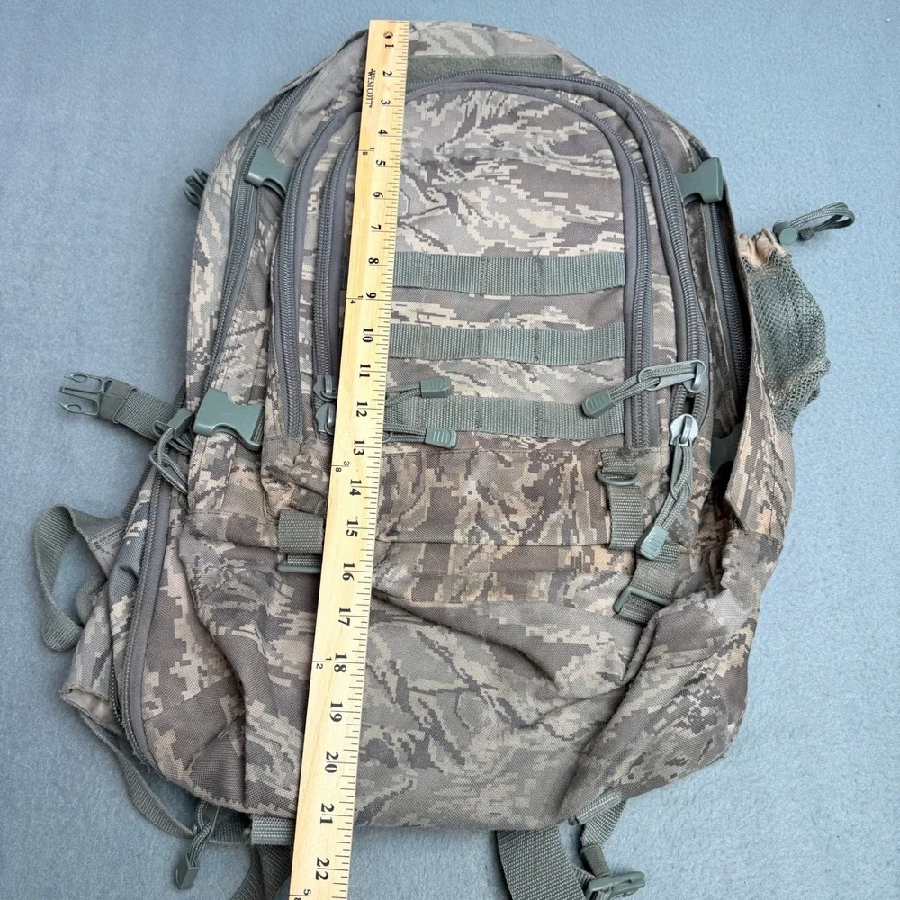 Military Tactical Digital Tiger Stripe Camo Backpack MOLLE Assault Pack Bag